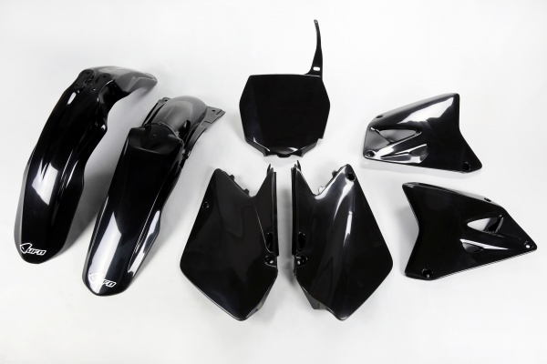 Plastic Kit black for Suzuki RM 125 (2001-10) - RM 250 (2001-10)